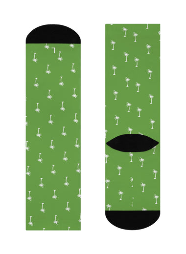 Mini Money Tree Crew Socks (Green)