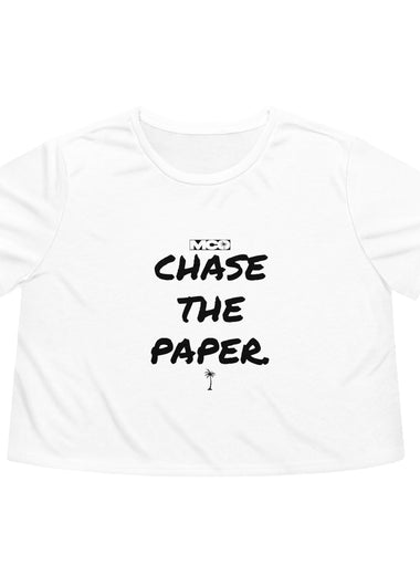 Women's Chase the Paper (B) Cropped Tee