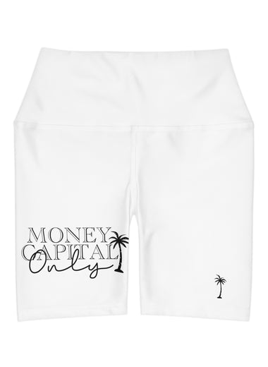 Women's High Waist MoneyCapitalOnly Yoga Shorts (W)