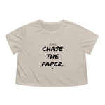 Women's Chase the Paper (B) Cropped Tee