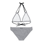 Women's Chase the Paper Bikini Set (Grey)