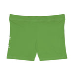 Women's Chase the Paper Tight Shorts (Green)