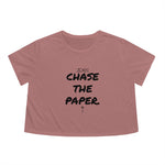 Women's Chase the Paper (B) Cropped Tee