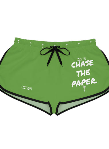 Women's Chase the Paper Shorts (Green)