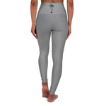 Women's High Waist Chase the Paper Leggings (Grey)