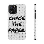 CHASE THE PAPER Impact-Resistant Phone Case