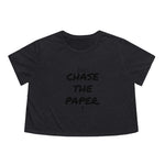 Women's Chase the Paper (B) Cropped Tee