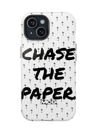 CHASE THE PAPER Impact-Resistant Phone Case