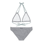 Women's Chase the Paper Bikini Set (Grey)