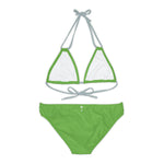 Women's Chase the Paper Bikini Set (Green)