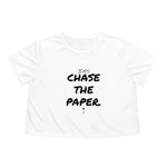 Women's Chase the Paper (B) Cropped Tee