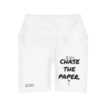 Women's High Waist Chase the Paper  Shorts (W)